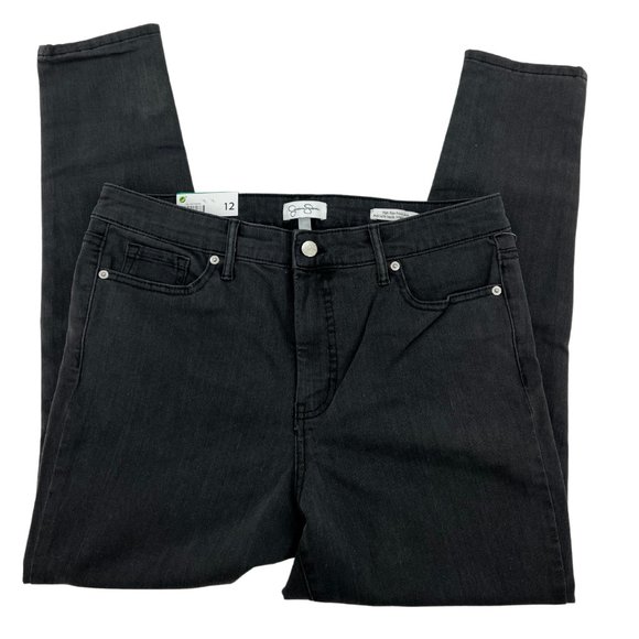 Jessica Simpson | Women's High-Rise Ankle Jean | Black | Various Sizes - Picture 3 of 4